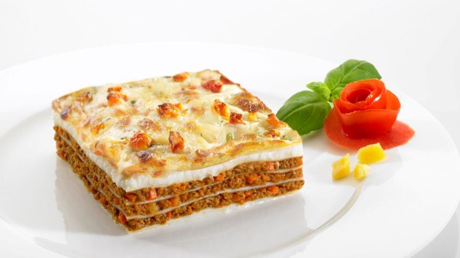 VEGETARIAN LASAGNE BOLOGNESE