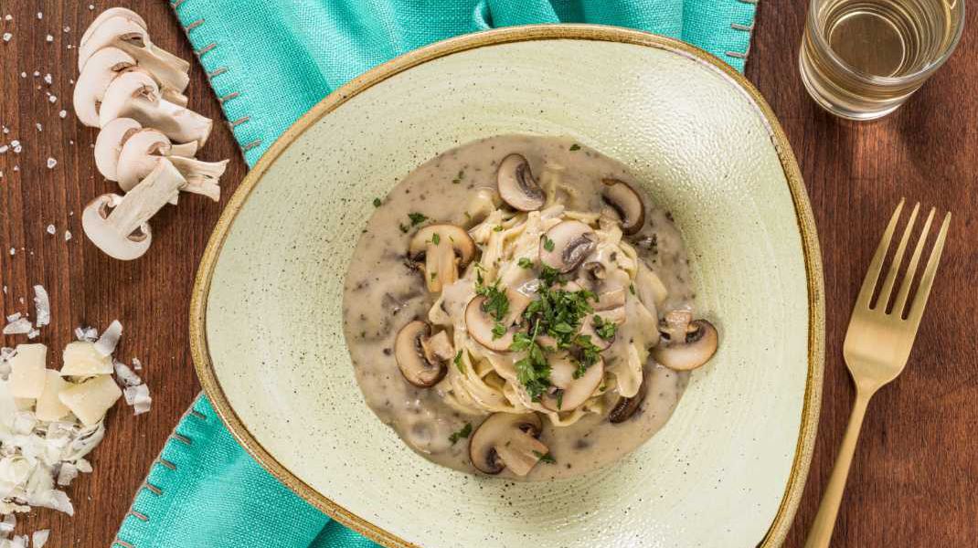 Pilzsahnesoße